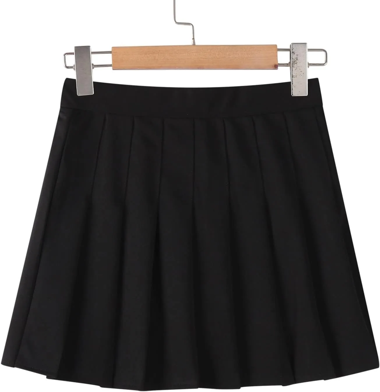Womens Pleated Skirt School A-Line Skater Skirts High Waisted Pleated Tennis Skirt Cheerleader Uniform Skirts