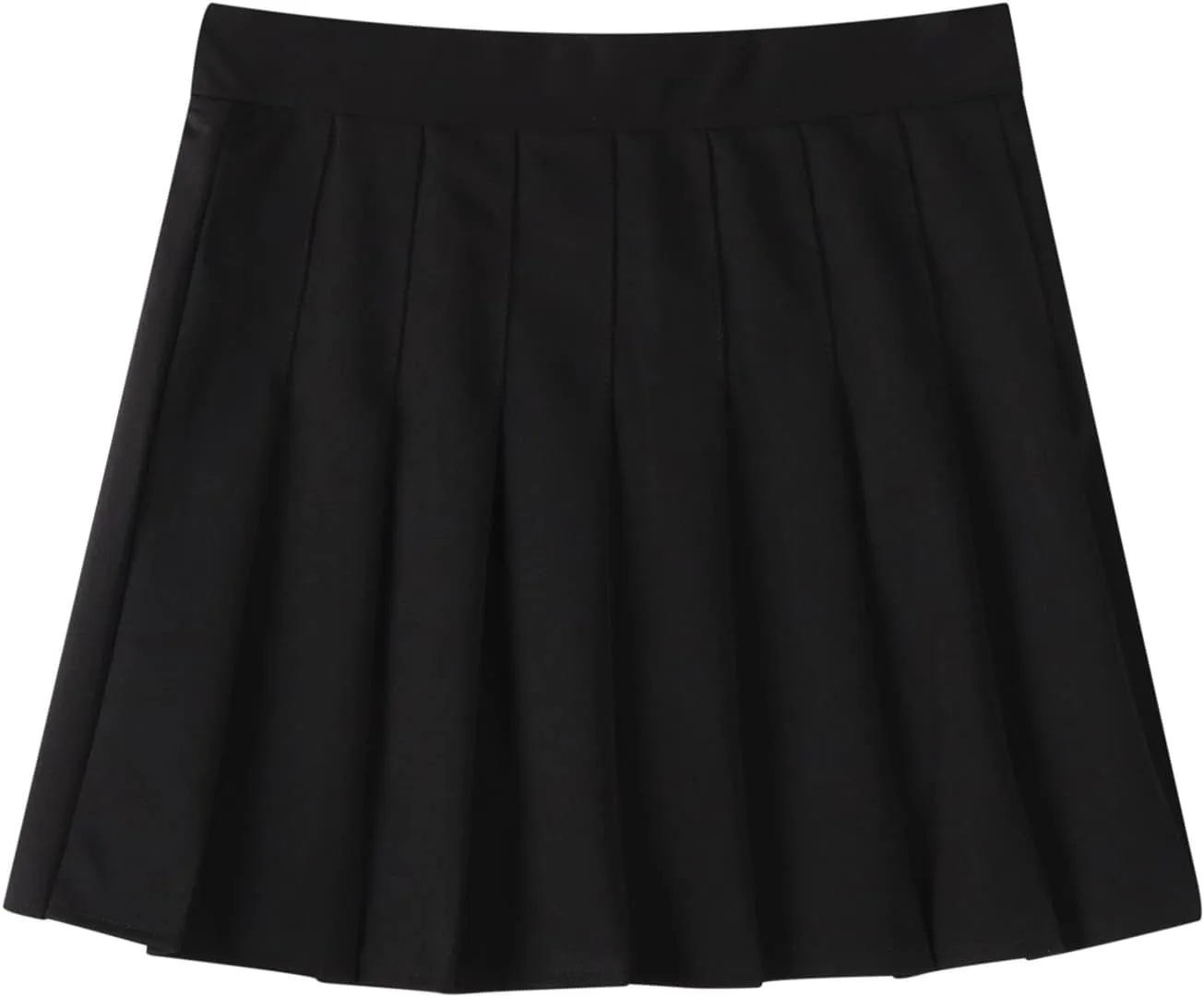 Womens Pleated Skirt School A-Line Skater Skirts High Waisted Pleated Tennis Skirt Cheerleader Uniform Skirts