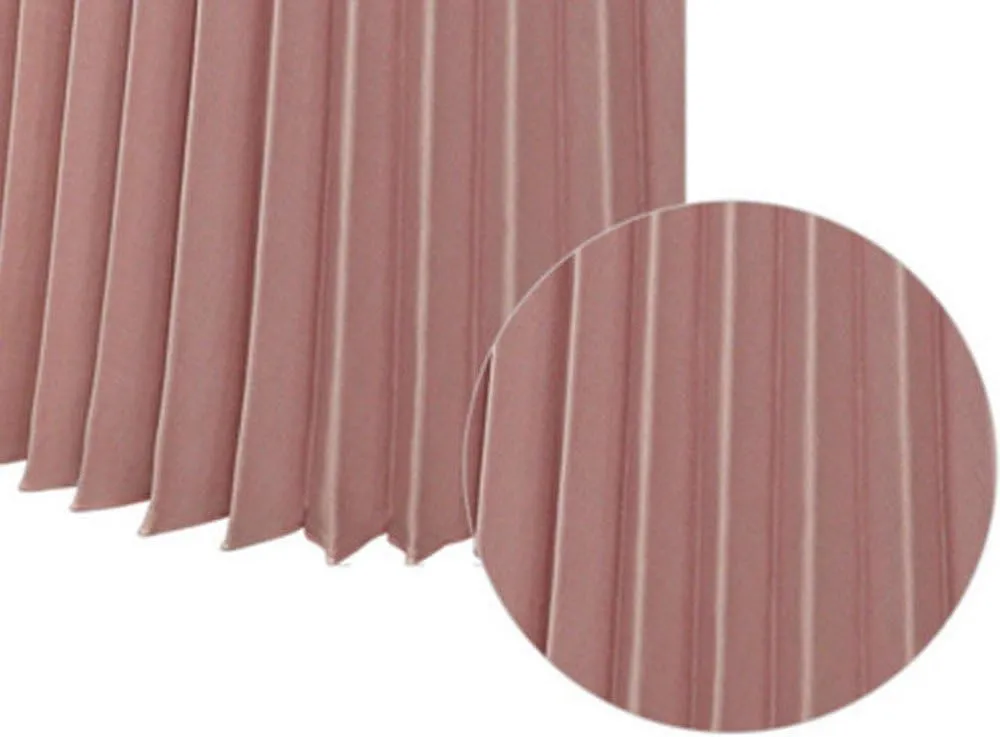 Womens Solid Pleated Elegant Midi Elastic Waist Maxi Skirt