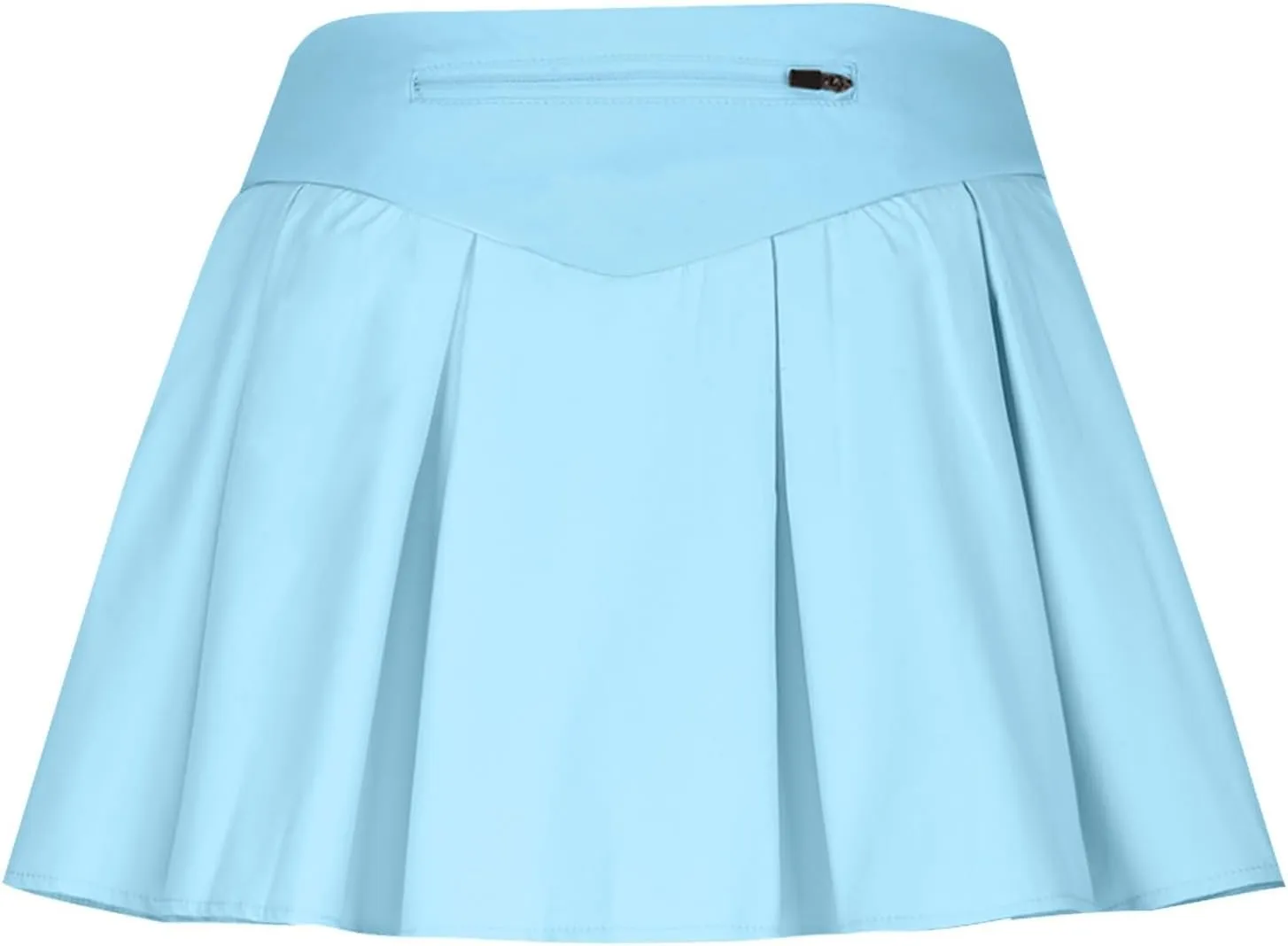 Womens Tennis Skorts Casual High Waisted Flowy Pleated Skater Skirts Athletic Cute Ruffle Layer Yoga Fitness Clothes