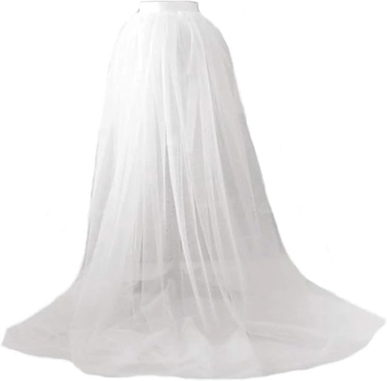 Women's Tulle Tutu Lace Skirt Steampunk Tie On Belt Long Maxi Overskirt Costume Rave Festival Outfits