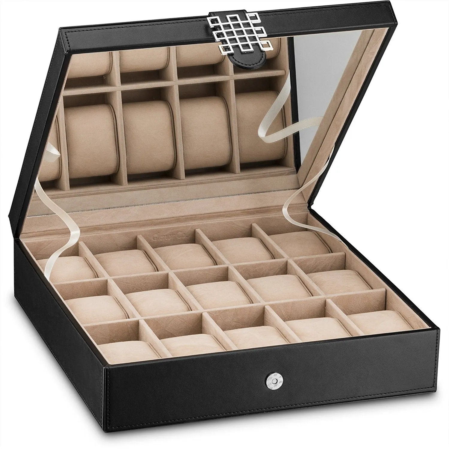 Women's Watch Organizer Box - 15 Slots