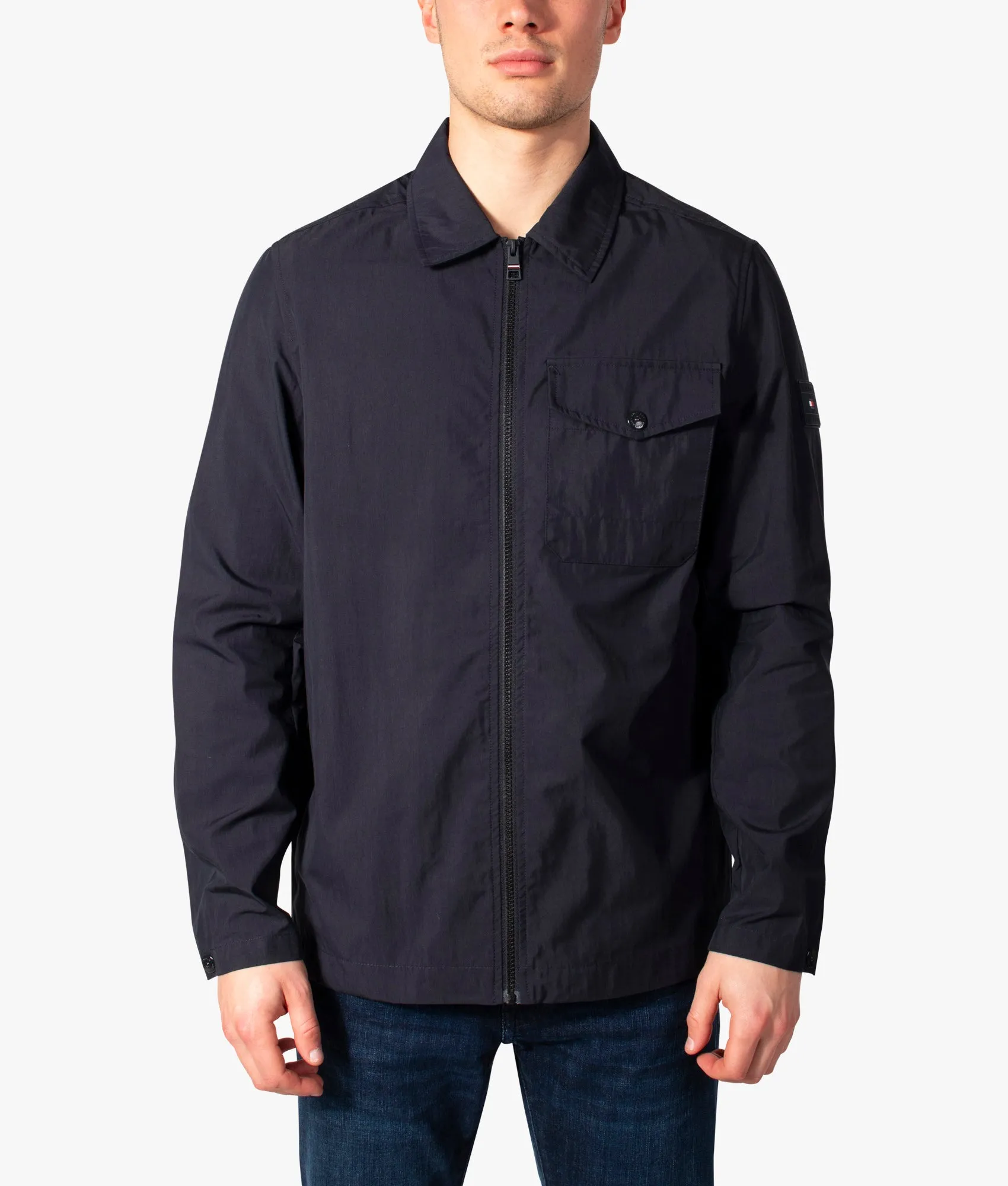 Zip Through Overshirt Jacket