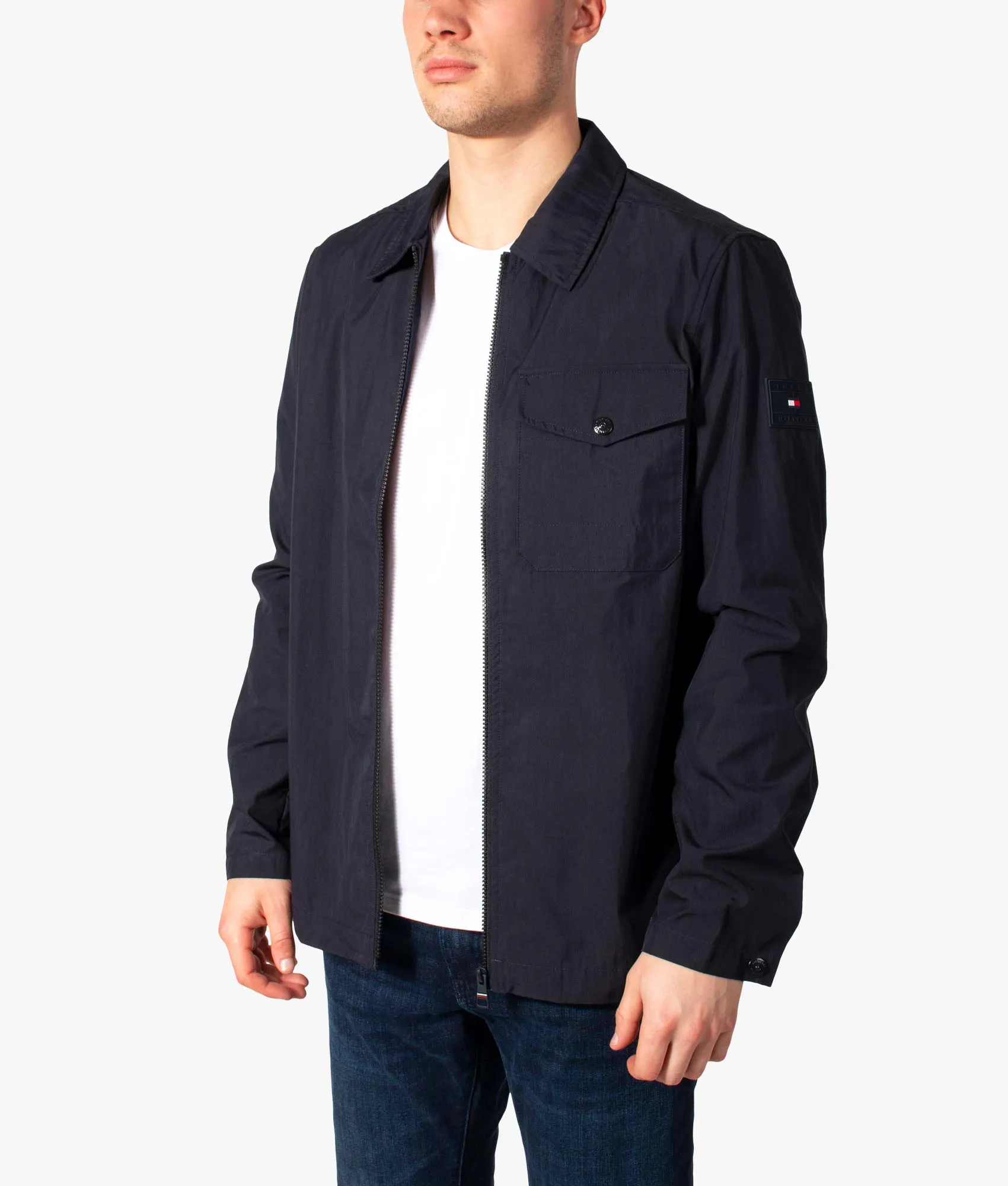 Zip Through Overshirt Jacket