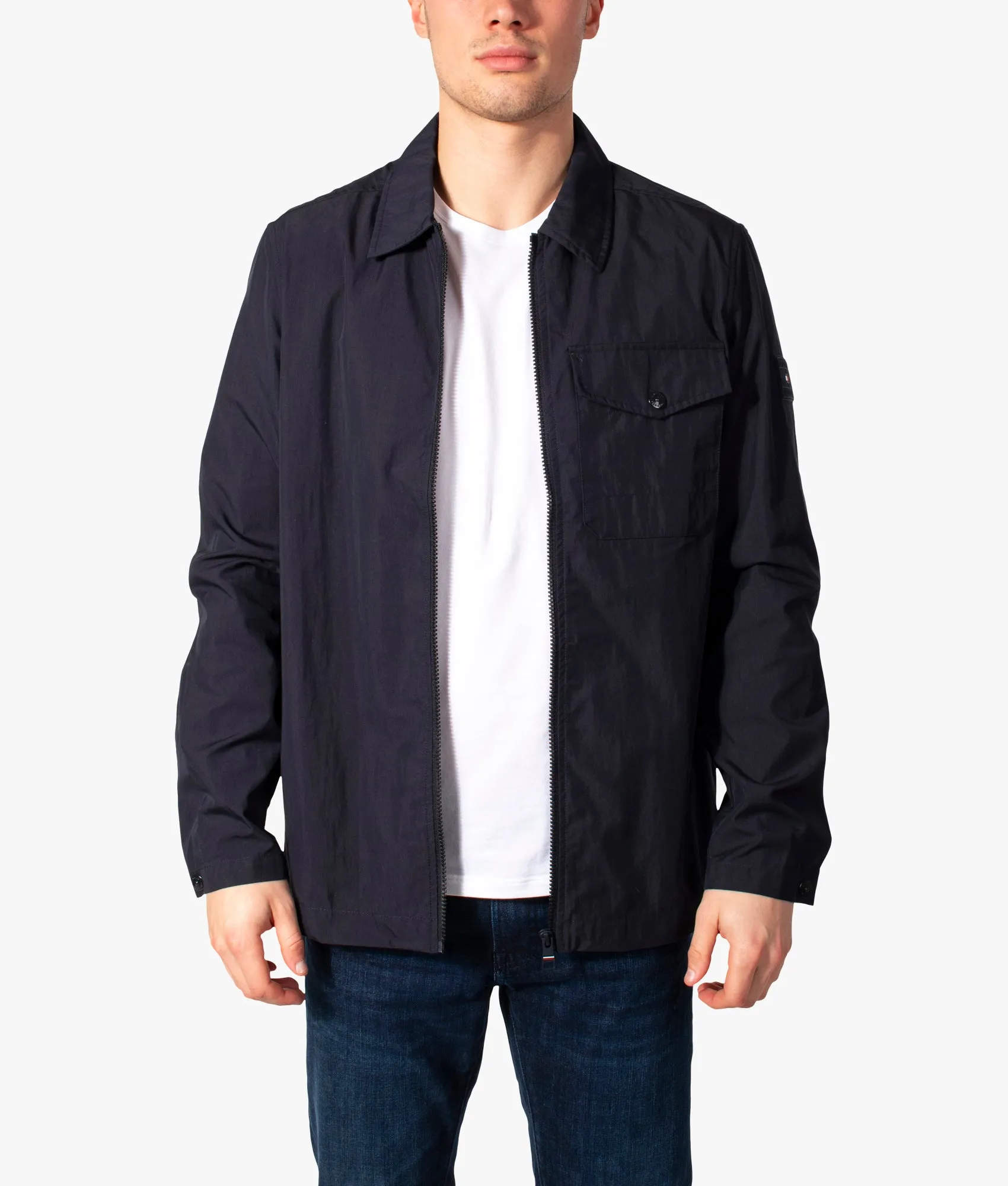 Zip Through Overshirt Jacket